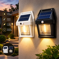 Solar Motion Sensor Wall Lamp (BK-888)