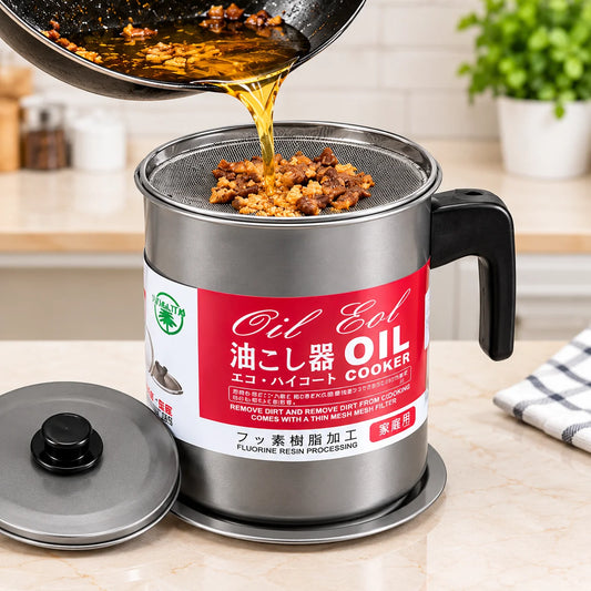 Oil Strainer & Storage Container