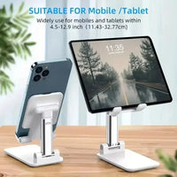 lose-up of the adjustable phone holder base groove highlighting the convenient charging cable space cutout