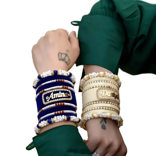 Personalized name bangle Pakistan