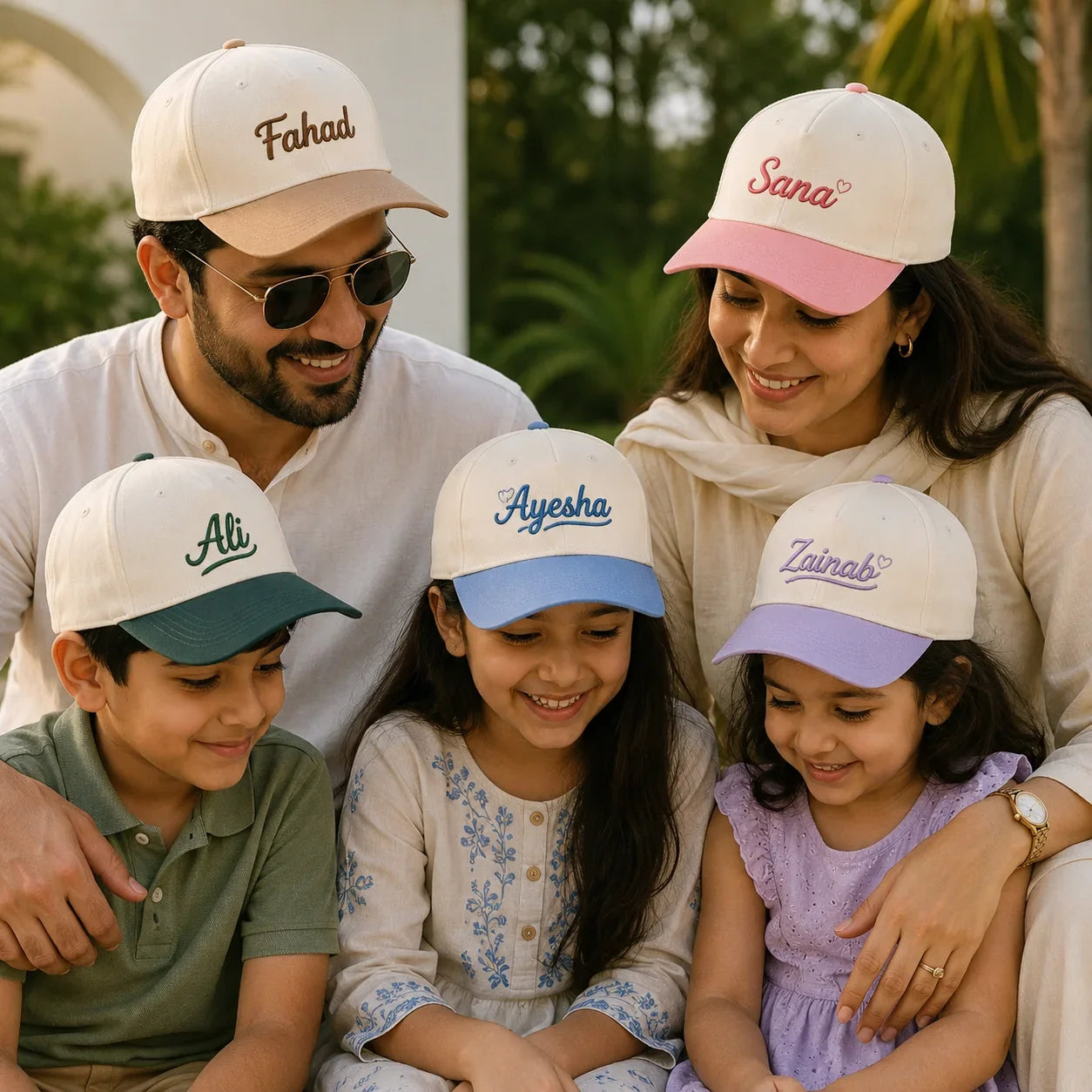 Custom Embroidered Cap Personalized Two-Tone Hat - Muveszi Pakistan (image 4)