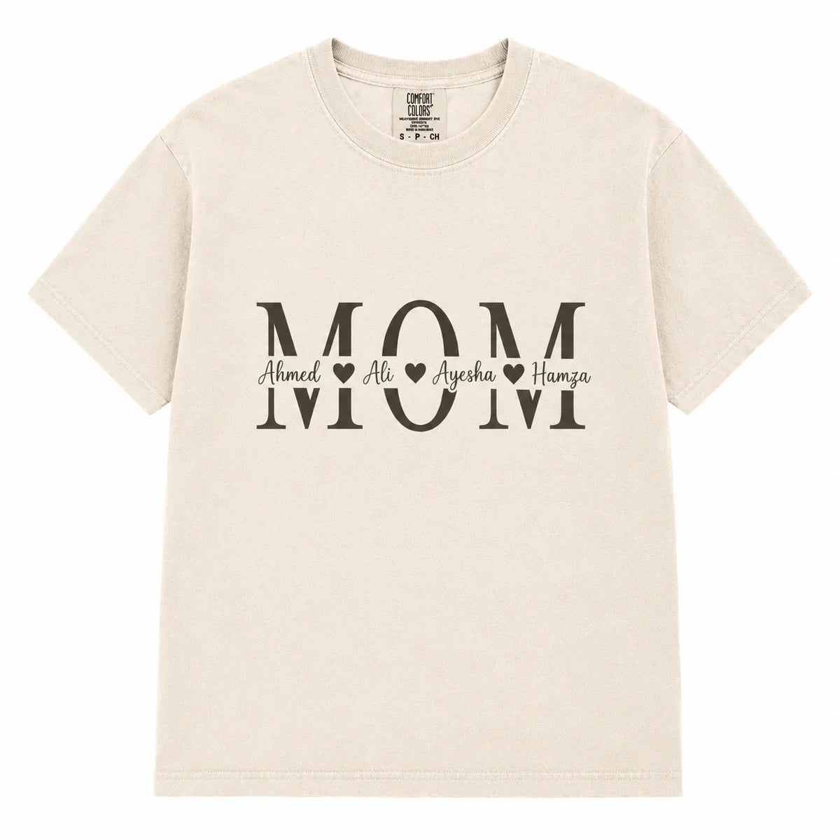 Custom Family Name T-Shirt MOM DAD Kids Tee - Muveszi Pakistan (image 3)