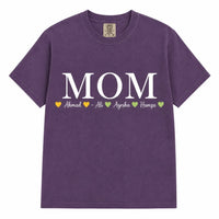 Custom Family Name T-Shirt MOM DAD Kids Tee - Muveszi Pakistan (image 5)
