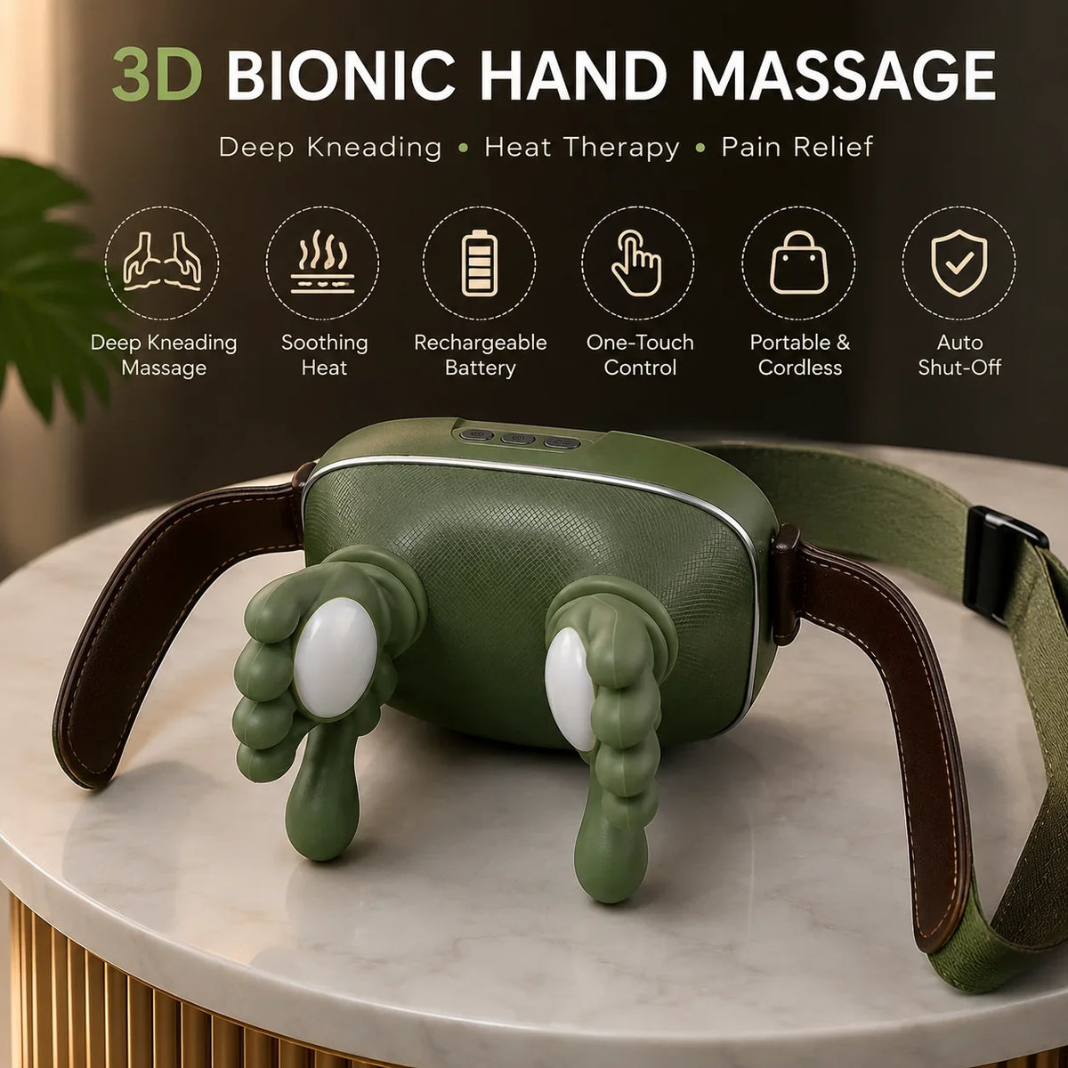 Electric Neck and Shoulder Massager with Heat Therapy - Muveszi Pakistan (image 4)