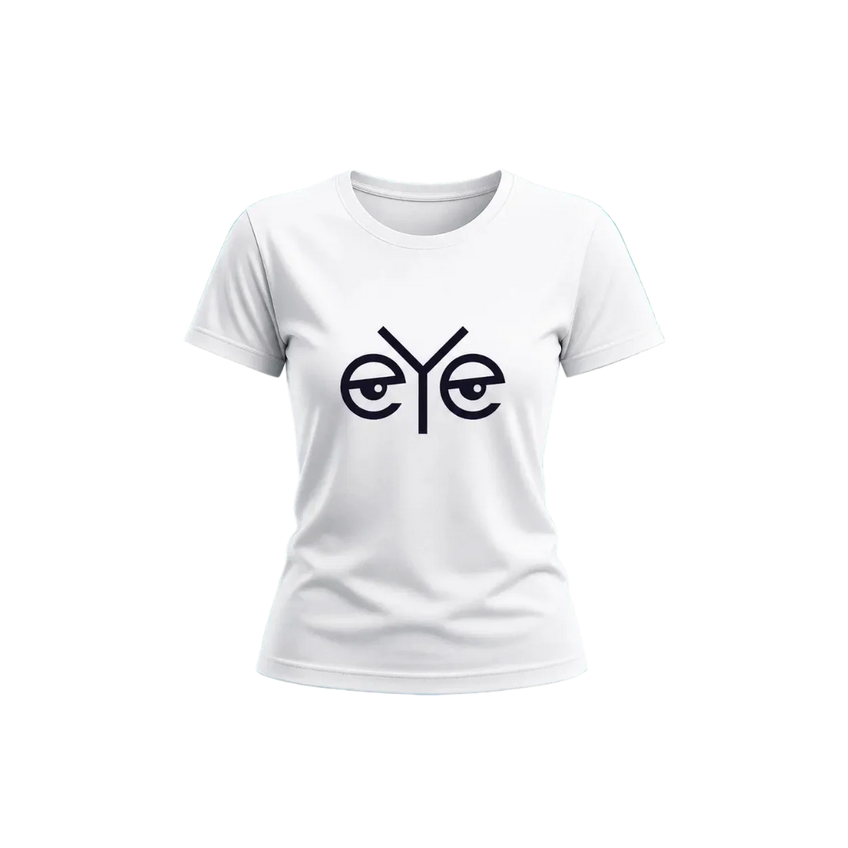Eye Typography Graphic T-Shirt for Girls - Muveszi Pakistan