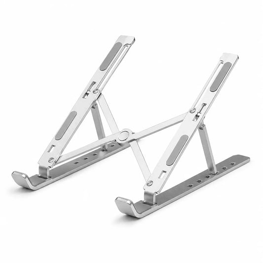 Foldable Aluminum Laptop Stand Ergonomic Holder - Muveszi Pakistan (image 1)