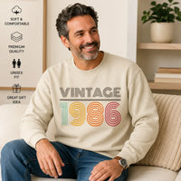 Close-up of the premium high quality soft warm Gildan Heavy Blend fleece fabric material texture on the custom crewneck