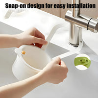Size dimensions layout highlighting the compact space saving design and seamless smooth edges of the premium plastic body.