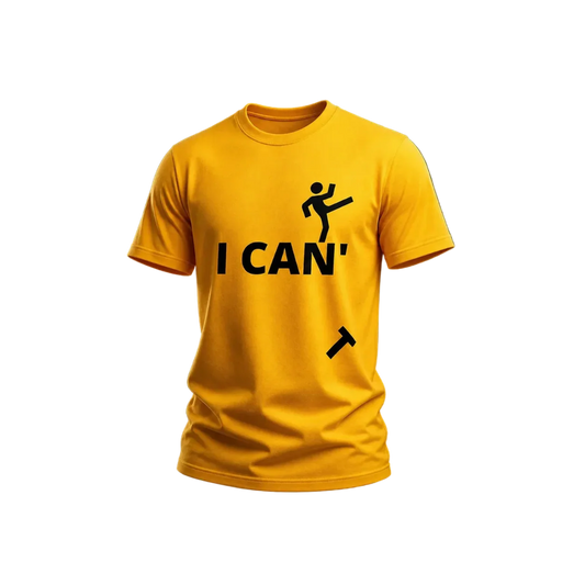 I Can Motivational Graphic T-Shirt Oversized Streetwear - Muveszi Pakistan