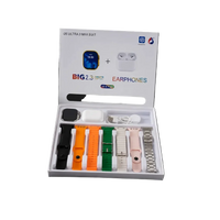 i20 Ultra 3 Max smart watch 2.3 inch display with wireless earbuds combo package