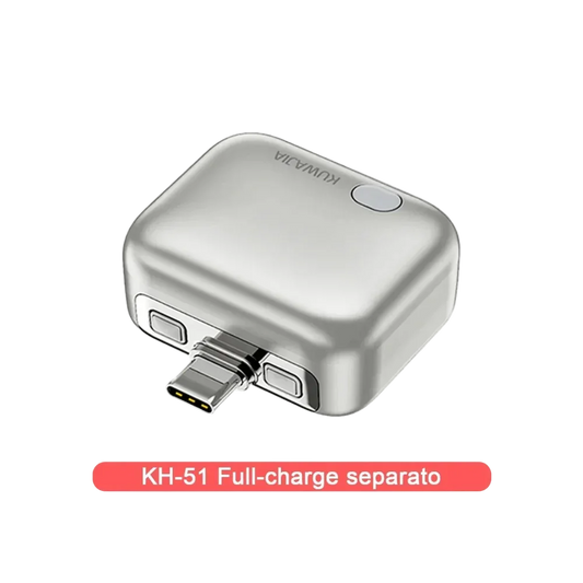 KUWAJIA KH-51 mini pocket power bank plug-in emergency smartphone charger