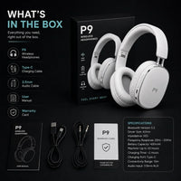 P9 Wireless Bluetooth Headphones Deep Bass Gaming Headset with Mic - Muveszi Pakistan (image 5)