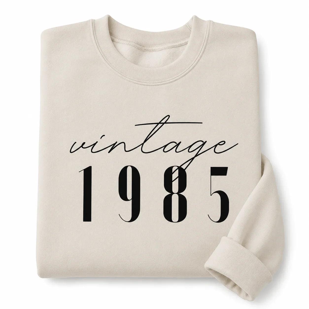 Personalized Vintage Birth Year Sweatshirt Birthday Gift - Muveszi Pakistan (image 4)