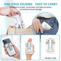 Silicone Desktop Mobile Phone Holder Adjustable Foldable Stand - Muveszi Pakistan (image 4)