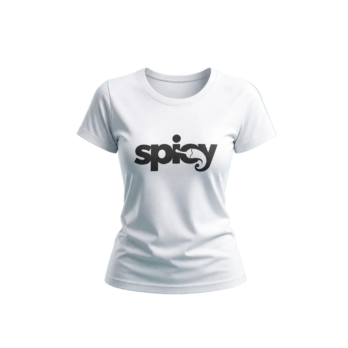 Spicy Typography Graphic T-Shirt for Girls - Muveszi Pakistan