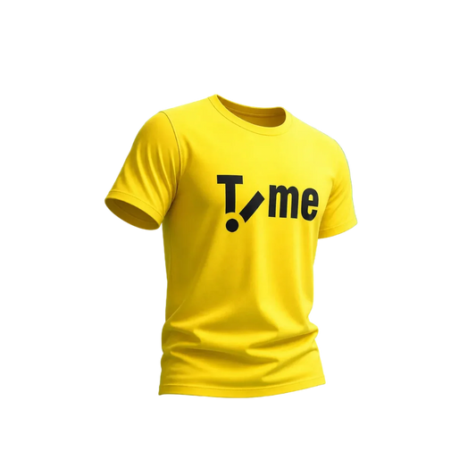 T!me Typography Graphic T-Shirt Oversized Streetwear - Muveszi Pakistan