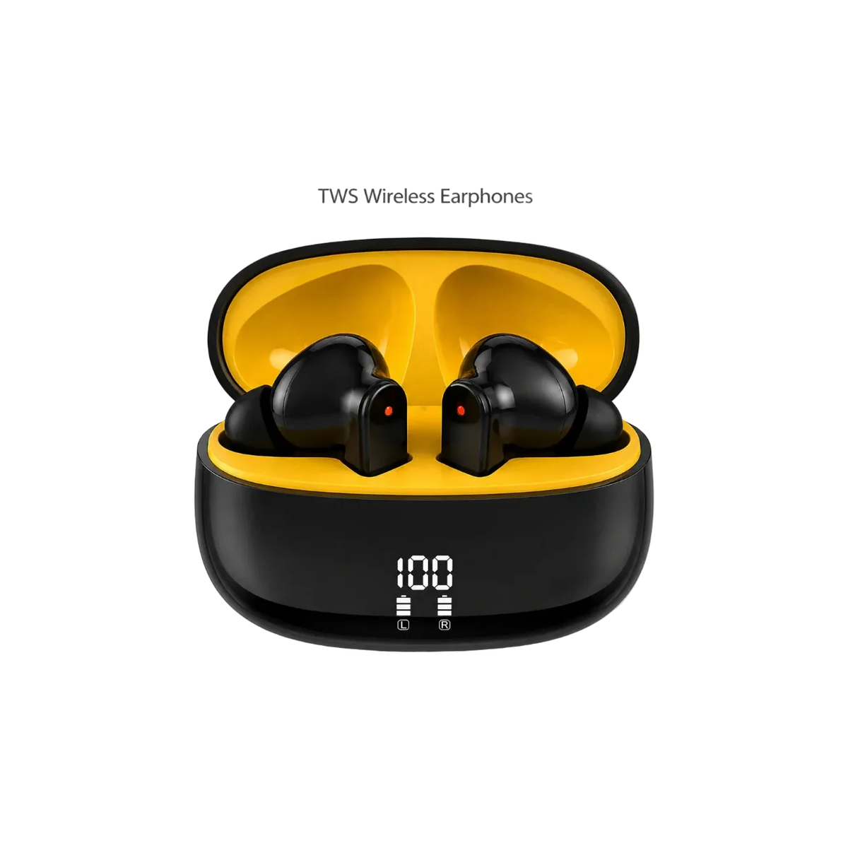 TWS Wireless Bluetooth Earbuds with LED Battery Display - Muveszi Pakistan (image 1)