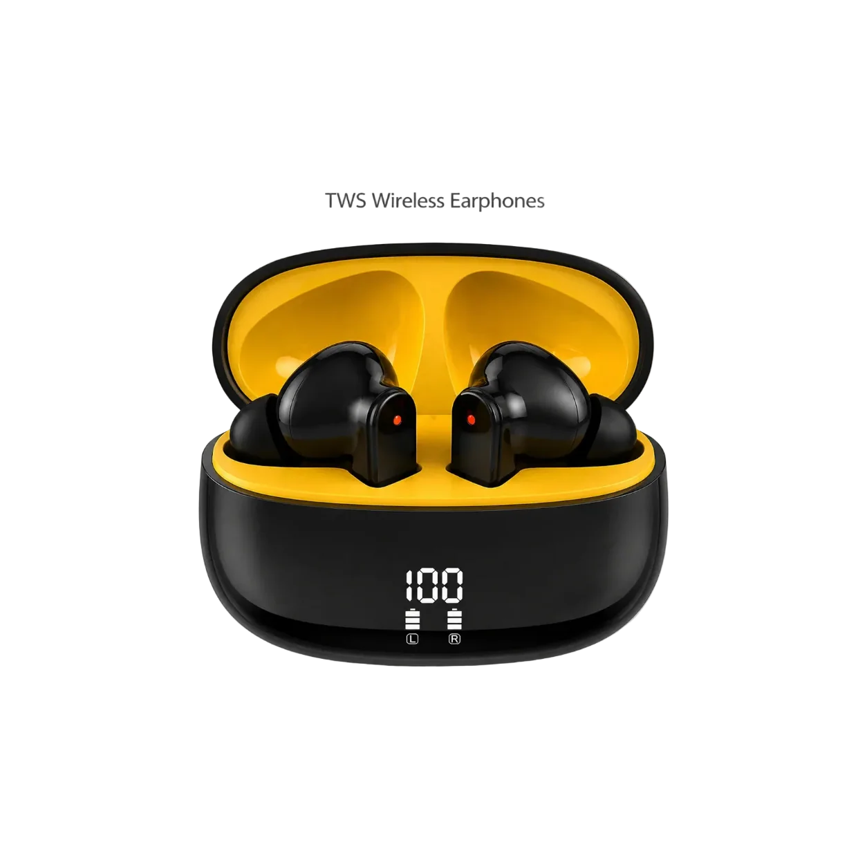 TWS Wireless Bluetooth Earbuds with LED Battery Display - Muveszi Pakistan (image 1)