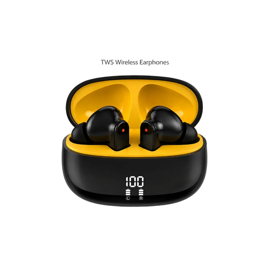 TWS Wireless Bluetooth Earbuds with LED Battery Display - Muveszi Pakistan (image 1)
