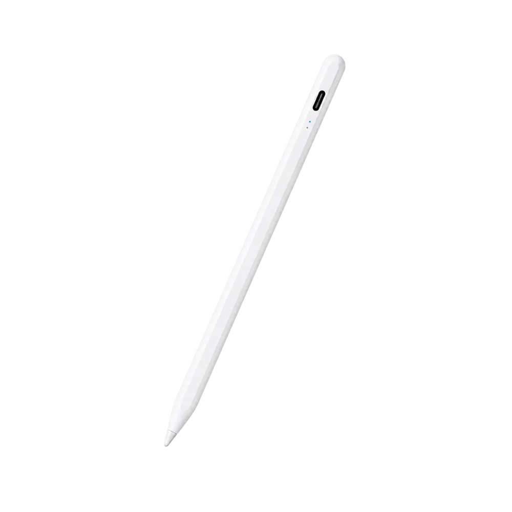 White universal stylus pen for tablets and phones by Muveszi