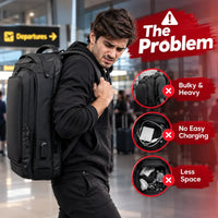Water drops sliding off the water resistant high density oxford fabric sling bag surface