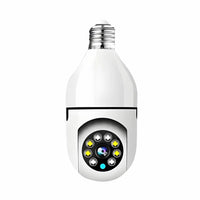 WiFi Panorama Bulb Camera 360 Degree Smart Security main front product showcase unit by Muveszi Pakistan.