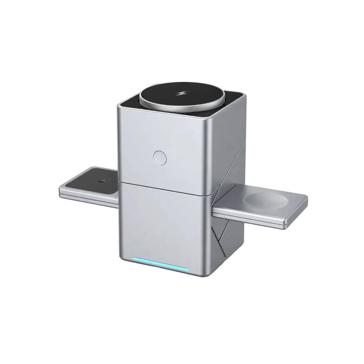 Y50 15W MagSafe Wireless Charger 3-in-1 Station - Muveszi Pakistan (image 1)