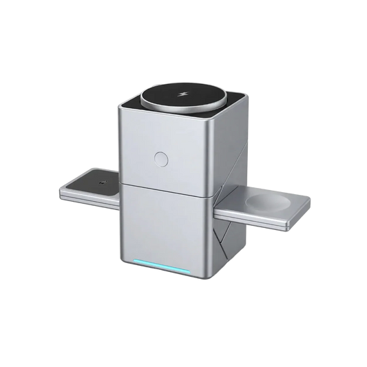 Y50 15W MagSafe Wireless Charger 3-in-1 Station - Muveszi Pakistan (image 1)
