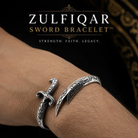 Zulfiqar Sword bracelet Nad-e-Ali engraved Islamic bracelet for men product overview